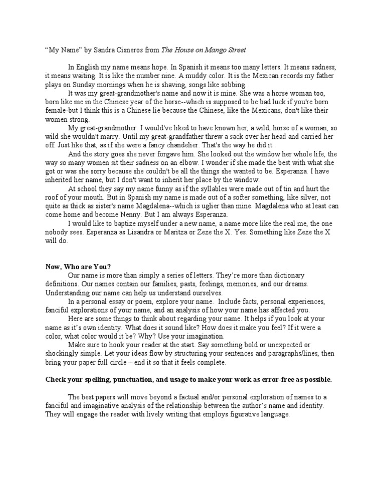 my-name-assignment