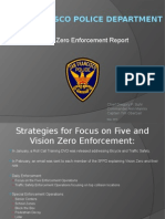 San Francisco Police Department: Vision Zero Enforcement Report