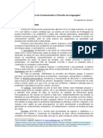 Da Teoria Do Conhecimento À Filosofia Da Linguagem