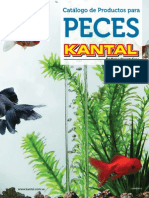 Catálogo de Producos KANTAL para Peces