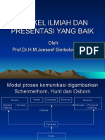 Artikel Ilmiah Dan Presentasi Yang Baik