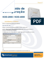 Guia Rapido de Configuração - Kod 2000 Ou 4000