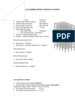 Perencanaan Gempa Untuk Gedung 9 Lantai