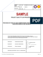 2.0 Project Quality Control Plan