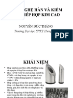 Công Nghệ Hàn Và Kiểm Tra Thép Hợp Kim Cao