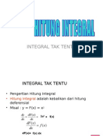 Integral Tak Tentu Dan Tentu