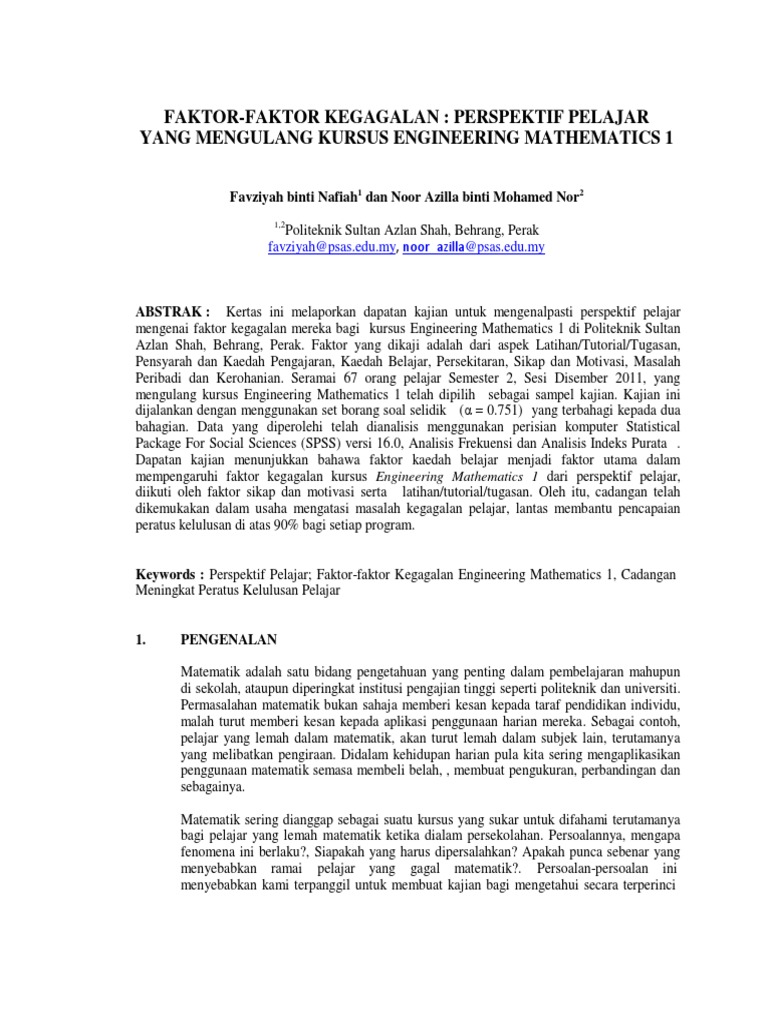 Complete Faktor2 Gagal Belajar Pdf