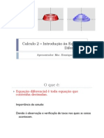 Calculo 2 - 2 Equações Diferenciais Ordinárias