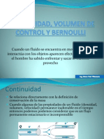 Continuidad Volumen de Control y Bernoulli 16004