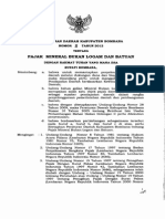 Perda No 5 Tahun 2012 Tentang Pajak Mineral Bukan Logam Dan Batuan PDF