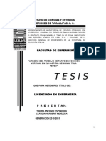 Tesis - Utilidad Del Trabajo de Parto en Posicion Vertical