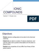 Grade 9 - Ionic Bonding
