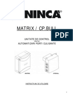 Manual Utilizare Kit Porti Culisante Max 1500kg Beninca Italia