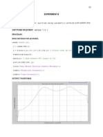 Power Spectrum Estimation Using Parametric Methods (Yule Walker & Burg