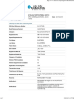 E-Receipt For State Bank Collect Payment