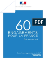 60 engagements pour la France, trois ans plus tard