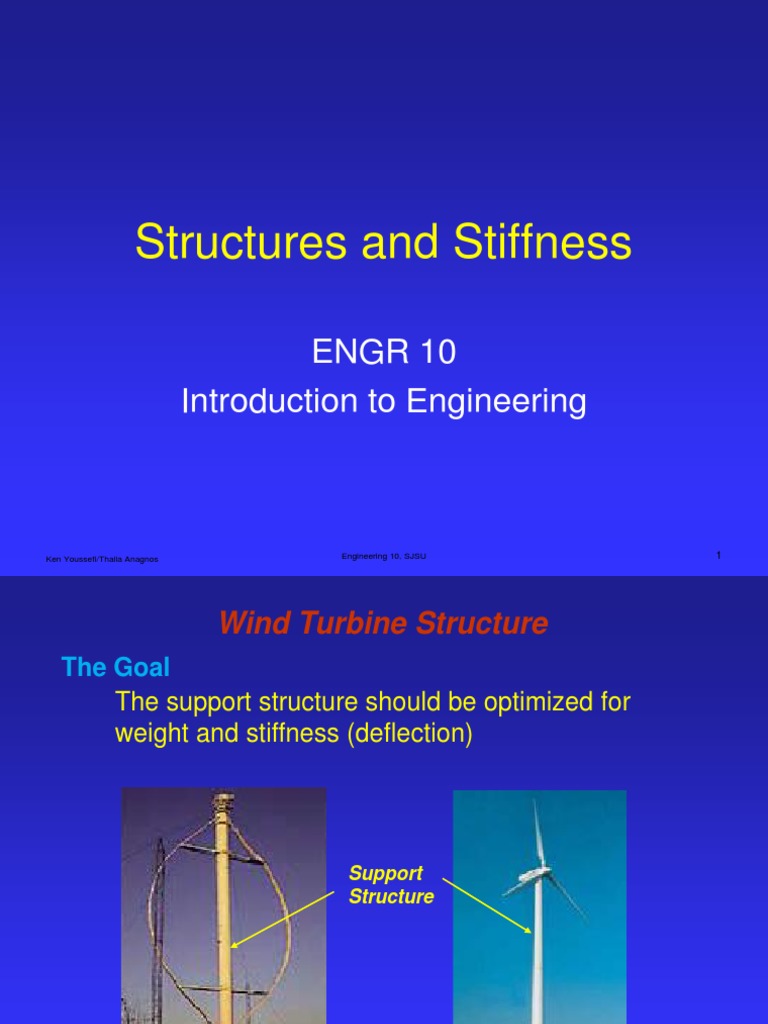 Wind Turbine Structure Optimization | PDF | Strength Of Materials ...