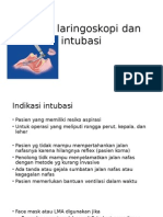 Teknik Laringoskopi Dan Intubasi