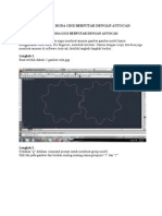 Membuat Animasi Roda Gigi Berputar Dengan Autocad