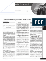 Constitución Empresas-Procedimientos Legales Personas Naturales EIRL Sociedades