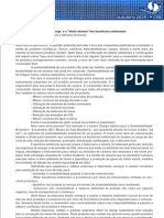 Estratégias de design e o "efeito dominó" dos benefícios ambientais