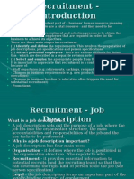 Recruitment - Introduction Presentation