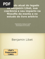 Benjamin Libet - Defesa Mestrado