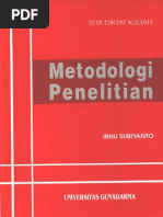 Buku metode penelitian