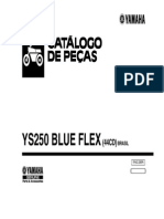 Catálogo de peças  Fazer YS250 BlueFlex