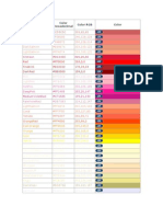 Colores HTML