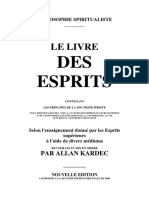 Le Livre Des Esprits - Allan Kardec