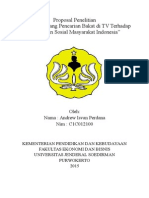 Pengaruh Ajang Pencarian Bakat Di TV Terhadap Kehidupan Sosial Masyarakat Indonesia