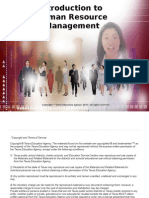 Introduction To Human Resource Management