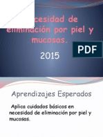 Eliminación Por Piel y Mucosas 2015