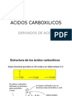 ACIDOS CARBOXILICOS