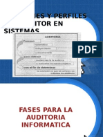 Funciones y Perfiles Del Auditor en Sistemas1