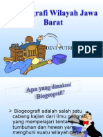 Biogeografi Wilayah Jawa Barat