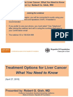 Treatment Options For Liver Cancer