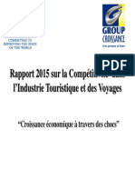 Rapport 2015 sur la Compétitivité dans l’Industrie Touristique et des Voyages 