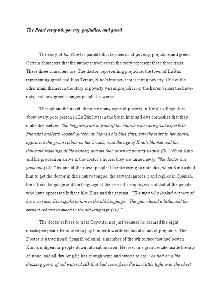 The pearl essay topics image