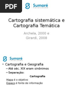 Slides - Cartografia Sistemática e Cartografia Temática