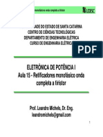 Retificador de Onda Completa A Tiristor