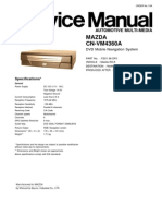 Mazda Panasonic Cn-Vm4360a Service Manual