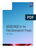 Geoscience for the Fdp 2015_2