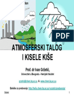 Atmosferski Talog i Kisele Kise