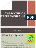 Myths About Entrepreneurs