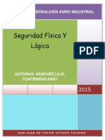 Seguridad Física y Lógica