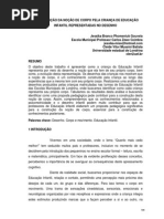 A Construção Da Noção de Corpo Pela Criança de Educação Infantil Representadas No Desenho