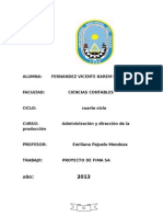 Importancia del activo realizable en la productividad de una empresa metalúrgica