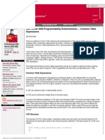 SQL Server 2005 Programmability Enhancements - Common Table Expressions